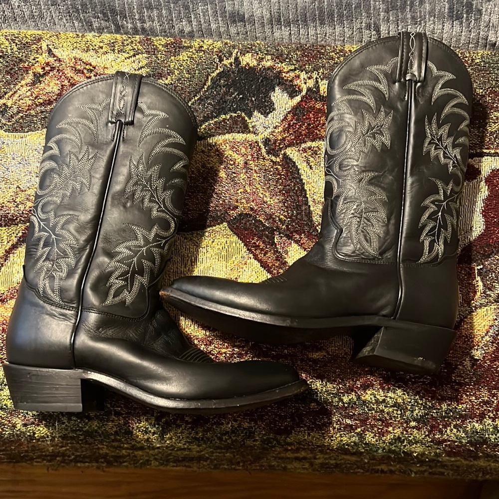 VINTAGE Tony Lama Leather Boots, Men’s Size 9